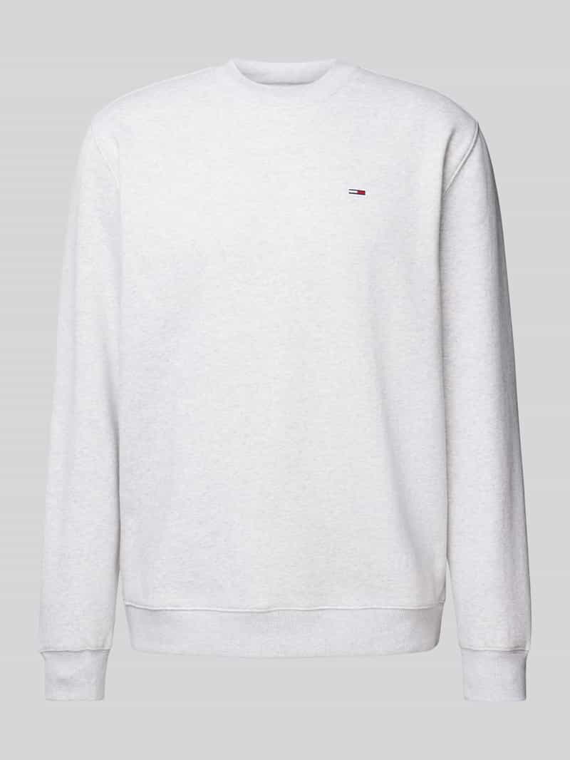 Sweatshirt met logostitching