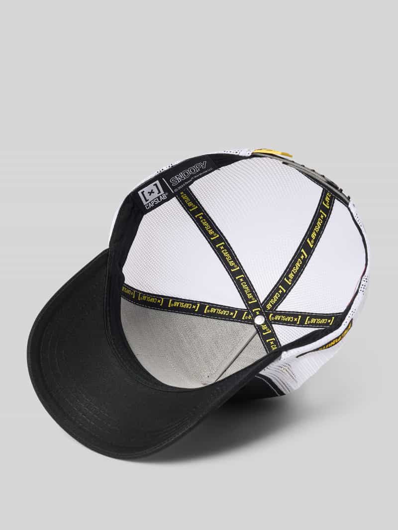 Capslab Baseballpet met motiefstitching
