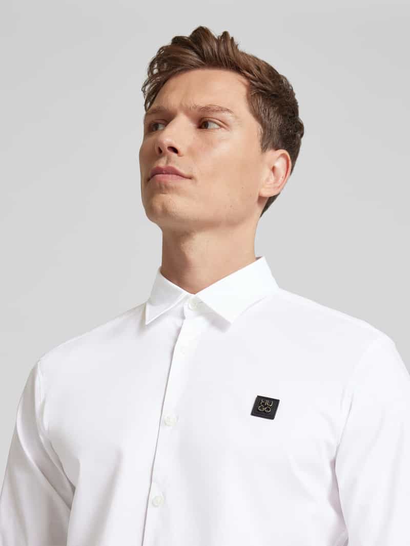 HUGO Vrijetijdsoverhemd met knoopsluiting model 'Ermo'