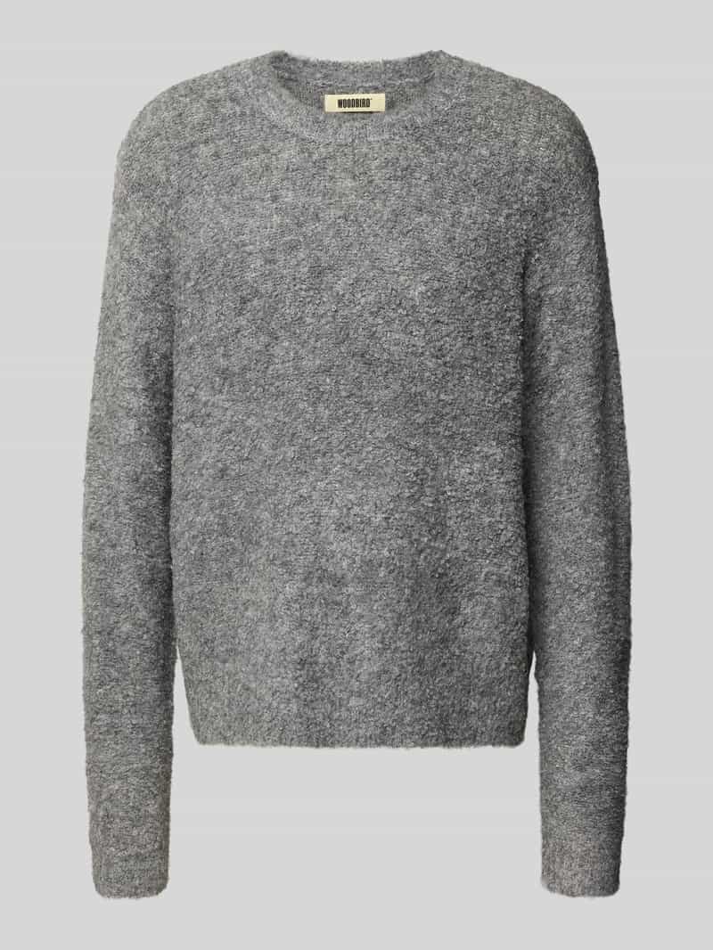 WOODBIRD Gebreide pullover met ronde hals model 'Kurt'