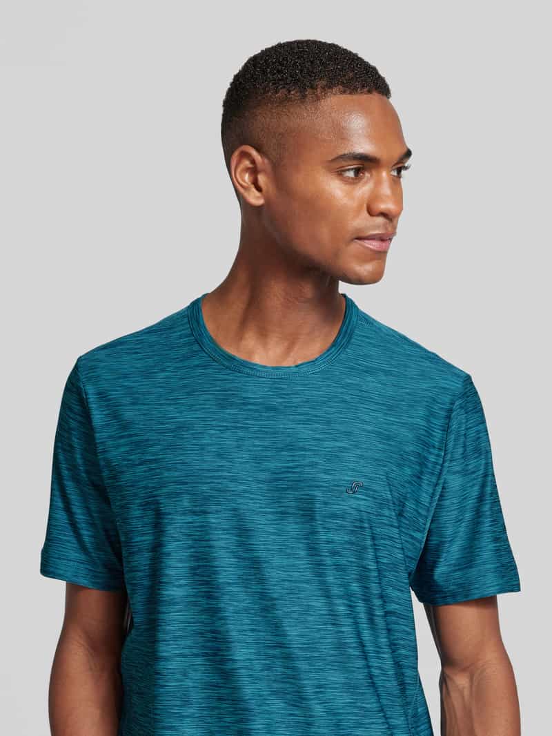 Joy T-shirt met labelprint model 'VITUS'