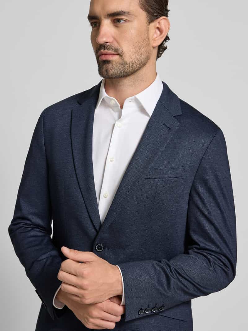 Pierre Cardin Slim fit colbert met 2 knopen model 'Lukas'