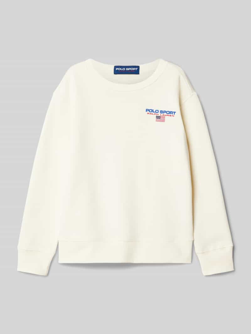 Polo Sport Sweatshirt met labelstitching