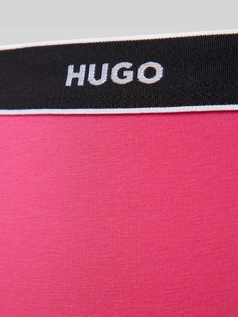 HUGO String met elastische band met label model 'Carousel'