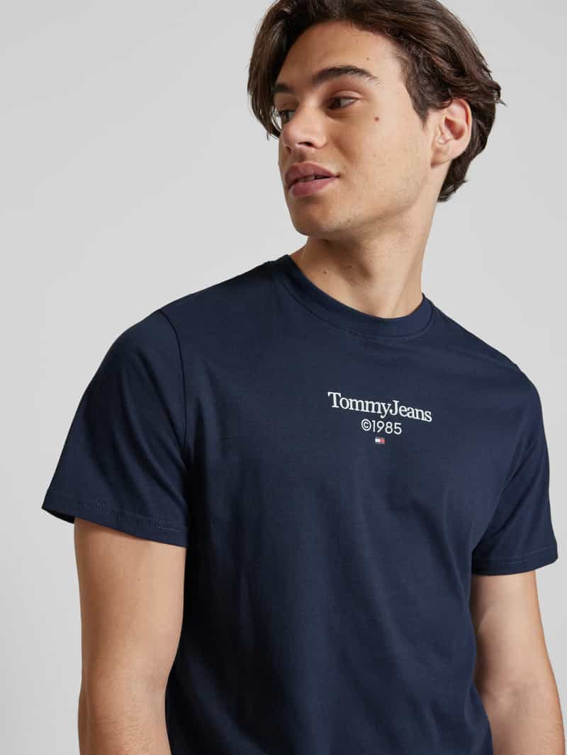 Tommy Jeans T-shirt met labelprint