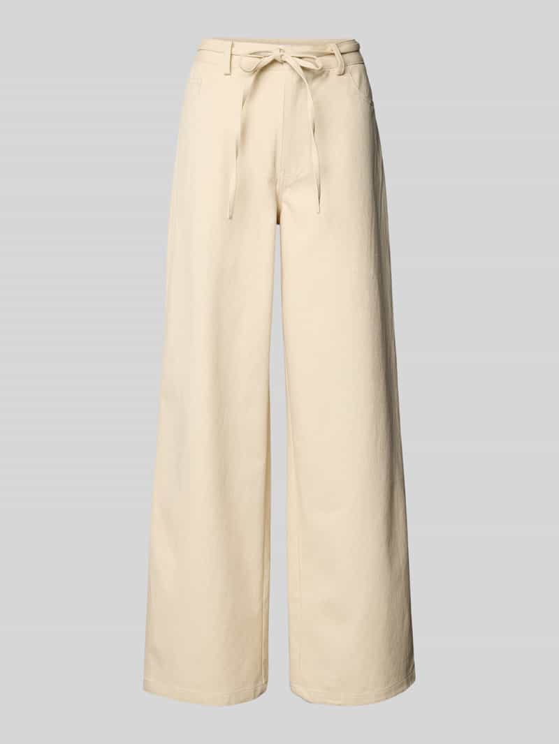 moves Jeans met strikceintuur model 'Adanna'