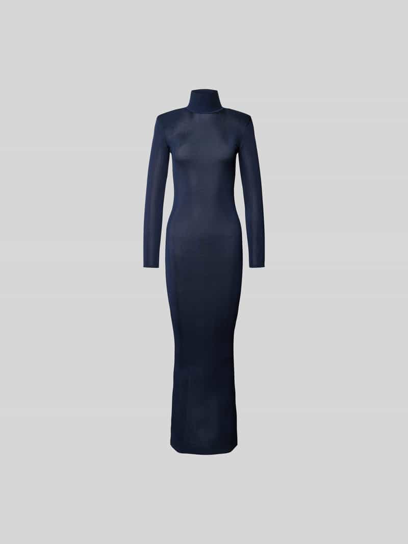Maxi-jurk van pure viscose