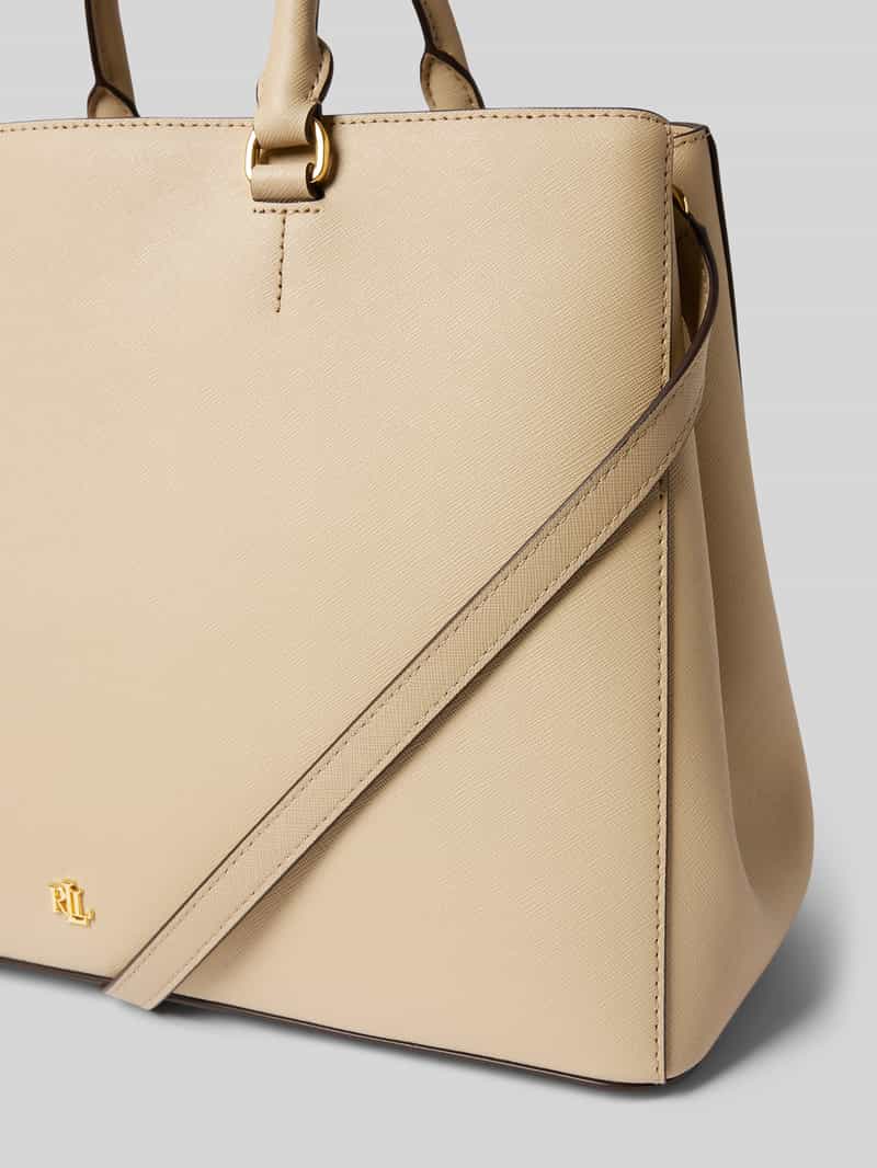 Lauren Ralph Lauren Handtas van leer met korte hengsels model 'HANNA'
