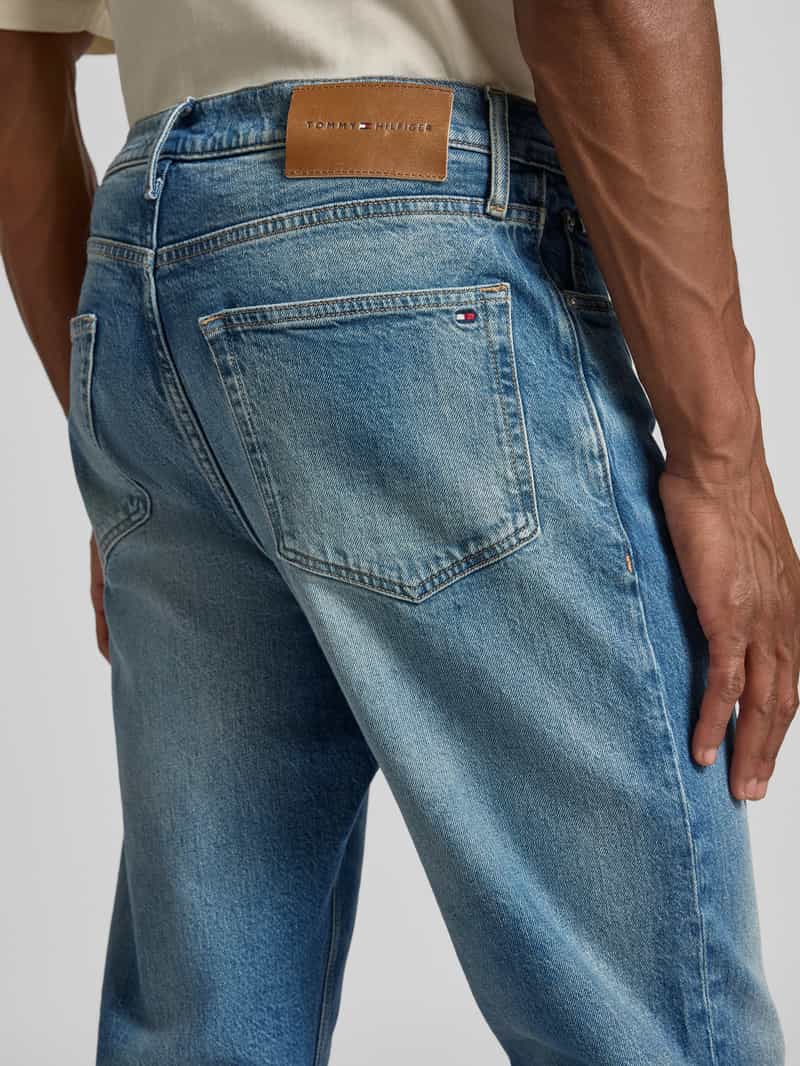 Tommy Hilfiger Regular fit jeans van katoenmix