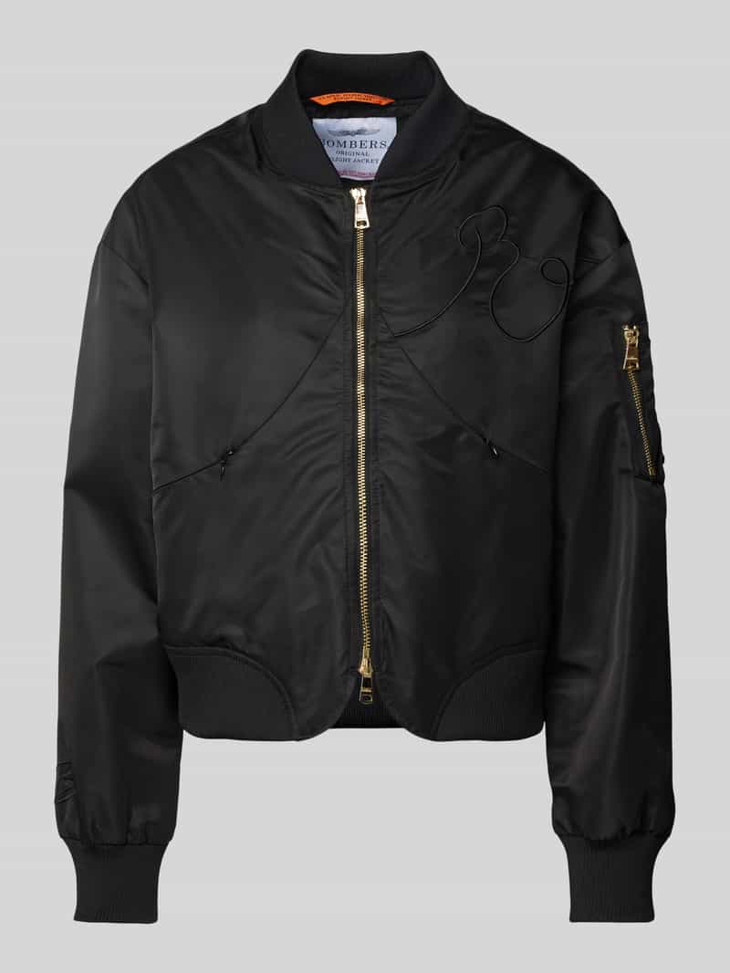 Original Bombers Bomberjack met labelstitching