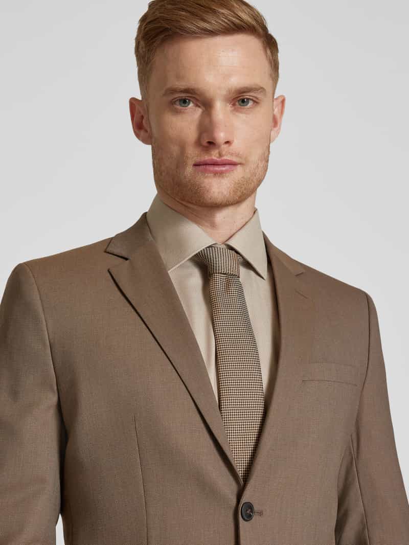 Eterna Modern fit zakelijk overhemd met kentkraag