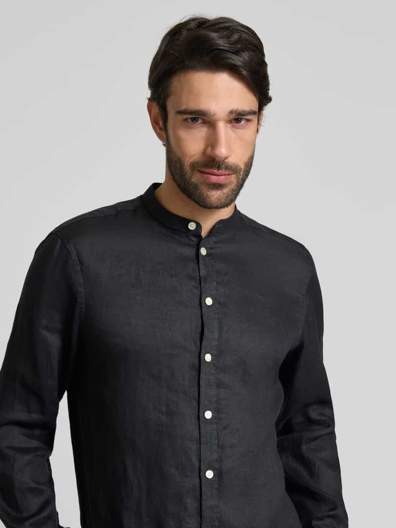 casual friday Slim fit vrijetijdsoverhemd van linnen model 'Anton'