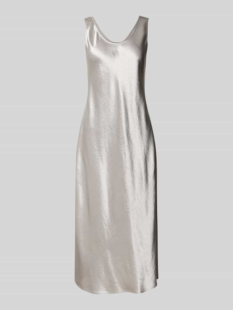 MM Midi-jurk in metallic model 'TALETE'