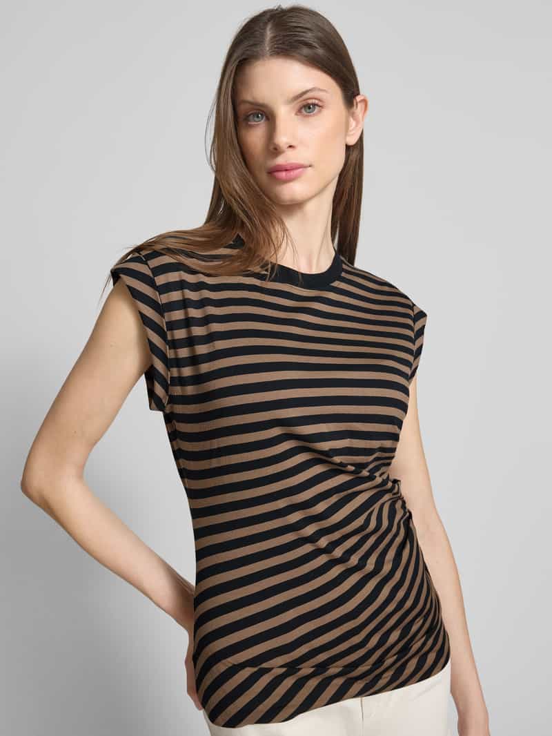 Boss Slim fit T-shirt van puur katoen