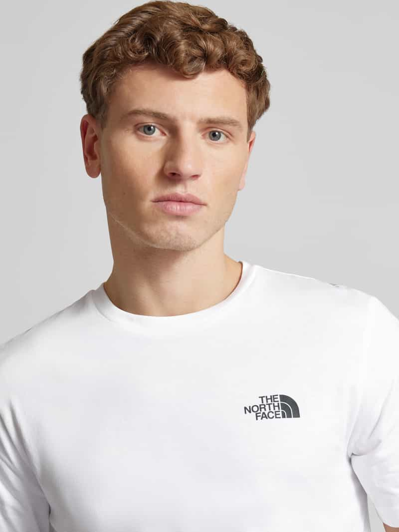 The North Face T-shirt met labelprint