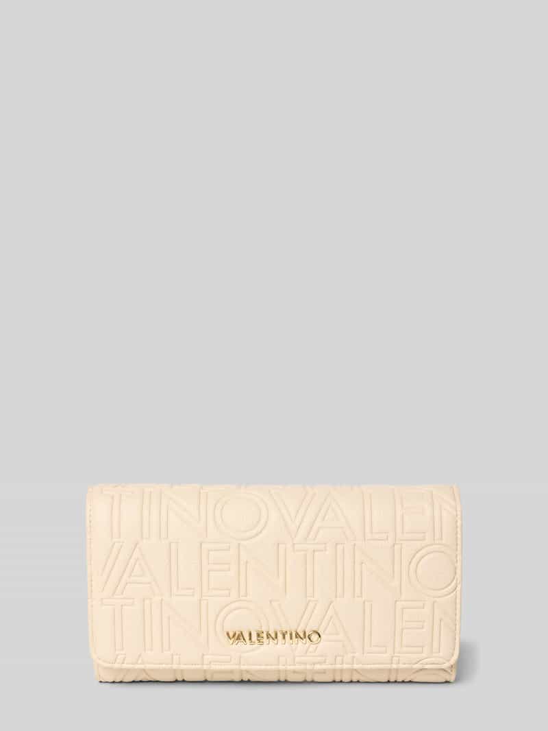VALENTINO BAGS Portemonnee met labelapplicatie model 'PANSY'