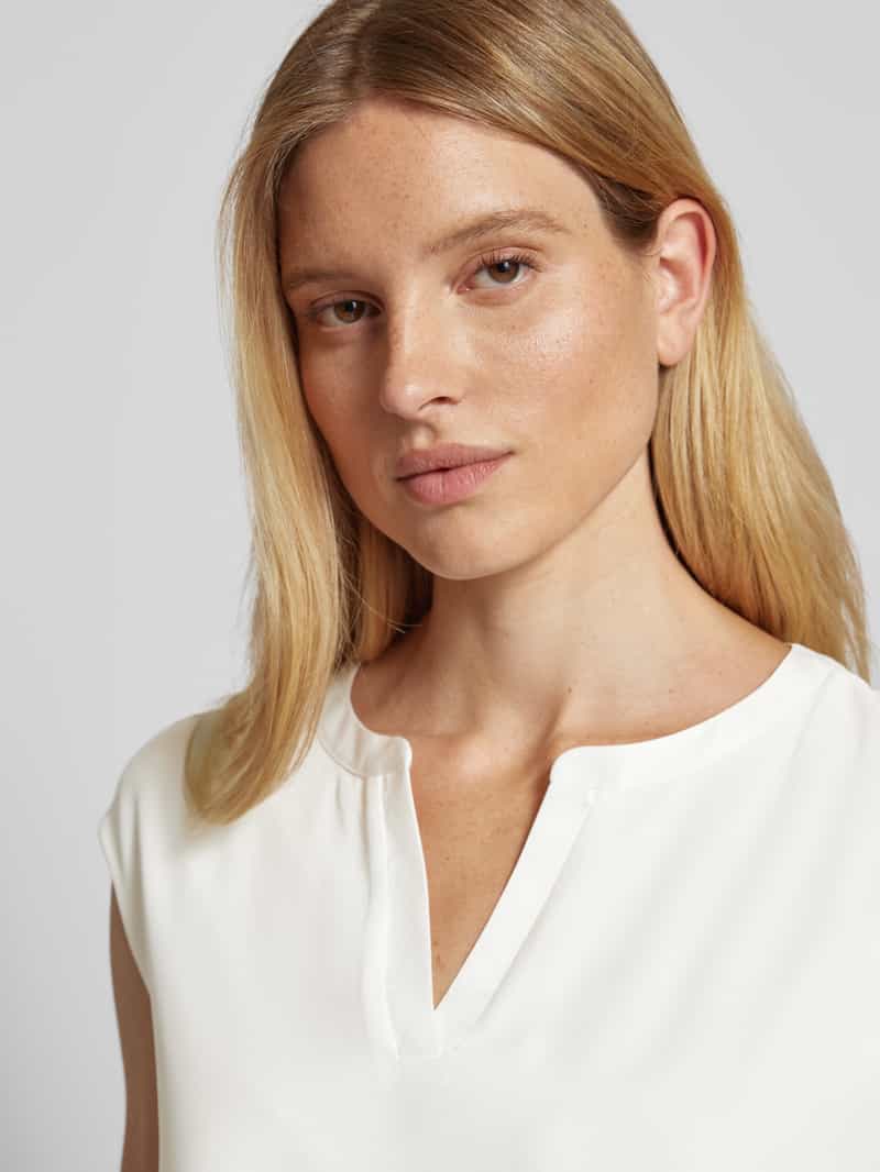 comma T-shirt met V-hals