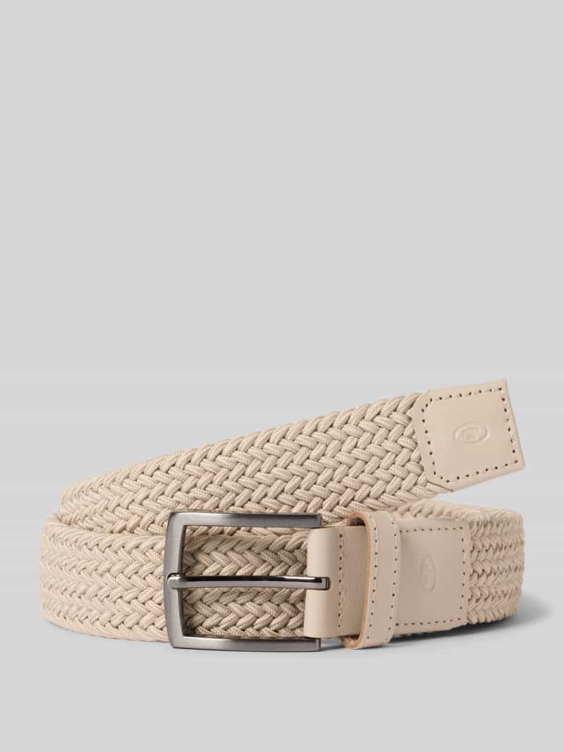 Riem met leer