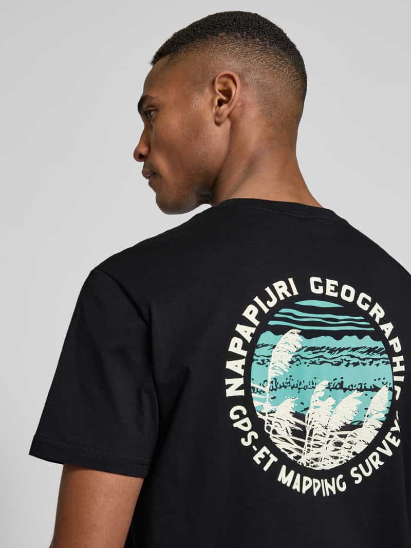 Napapijri T-shirt met ronde hals model 'VIGNONI'
