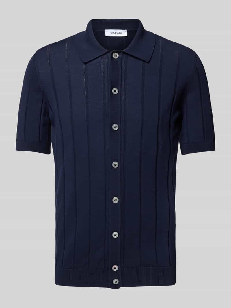GRAN SASSO Vest met knoopsluiting