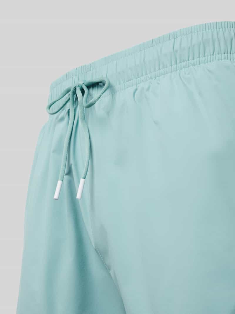 Boss Relaxed fit zwembroek met labelprint model 'Iconic'