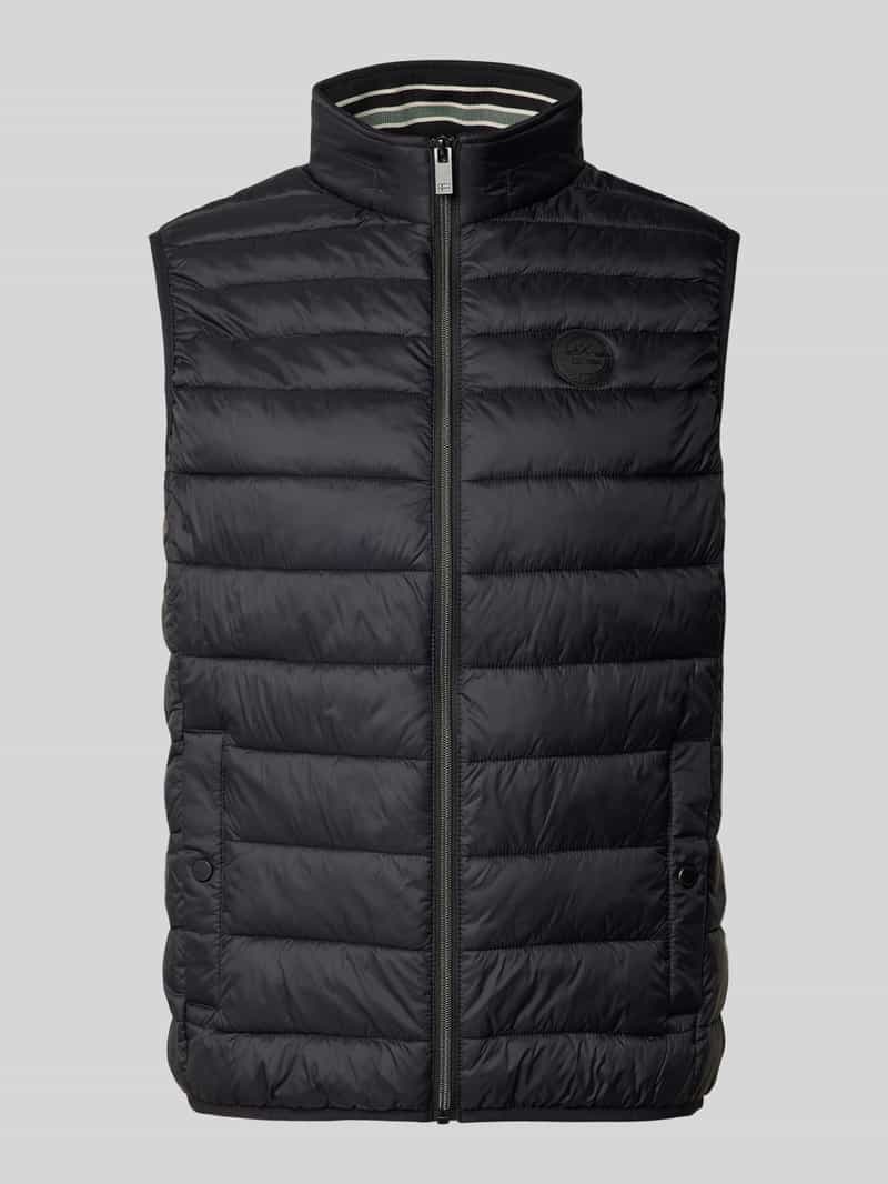 Christian Berg Men Regular fit bodywarmer met opstaande kraag