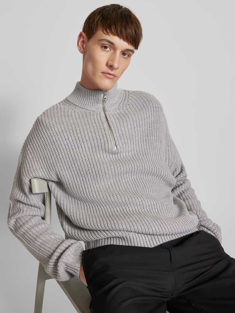 REVIEW Gebreide pullover met ribboorden