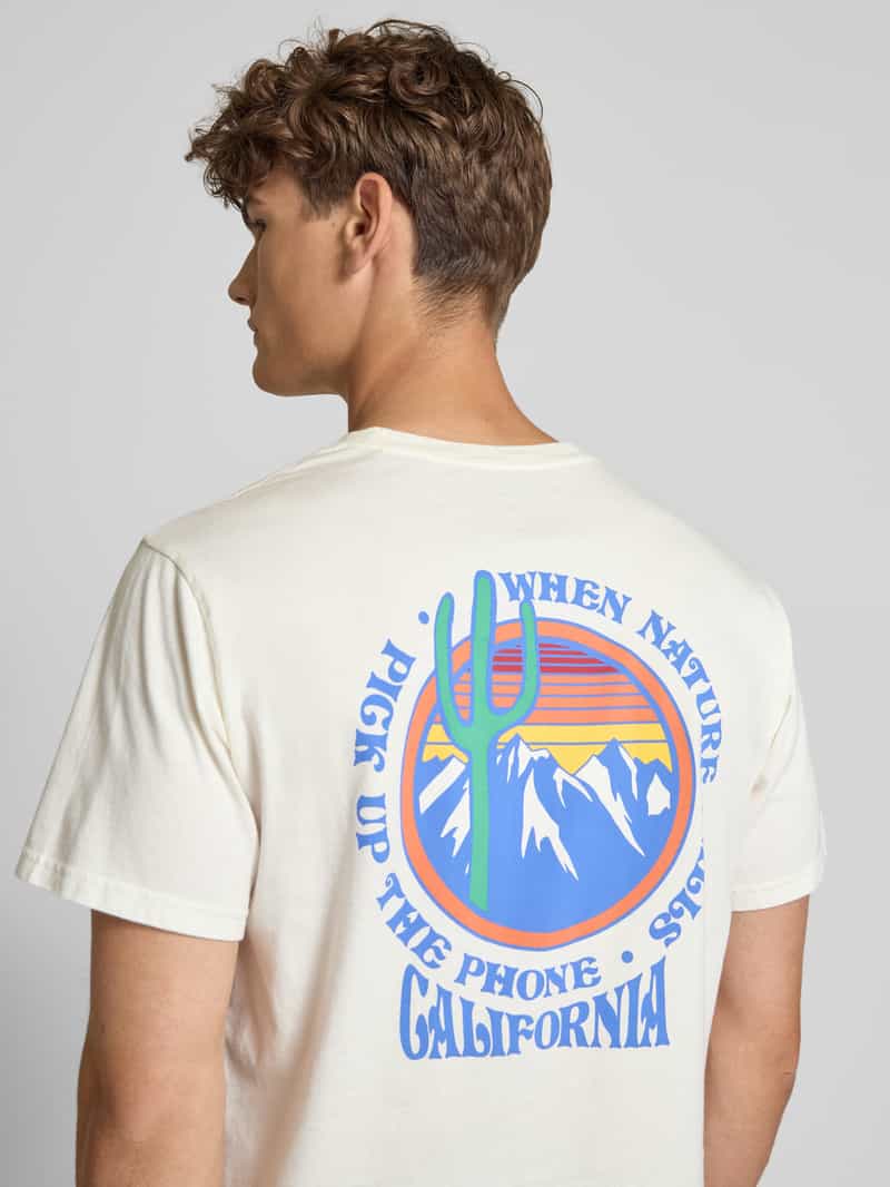 Levi's T-shirt met motief- en labelprint