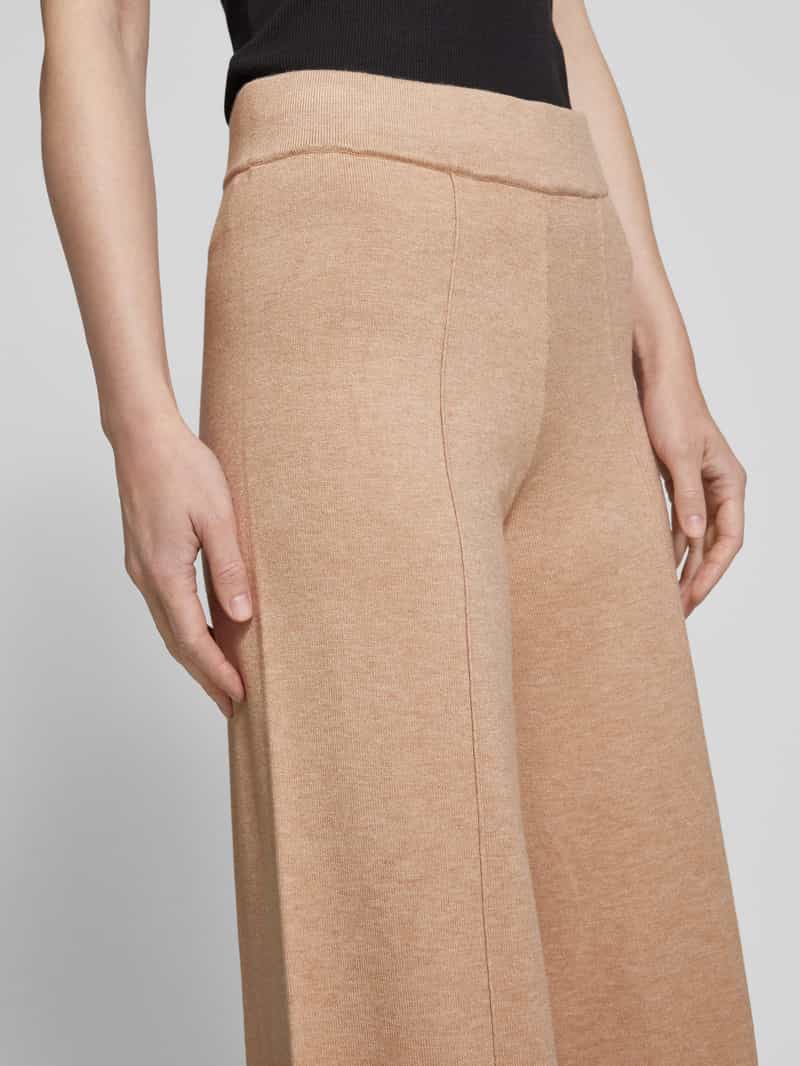 s.Oliver RED LABEL Regular fit gebreide broek van viscosemix