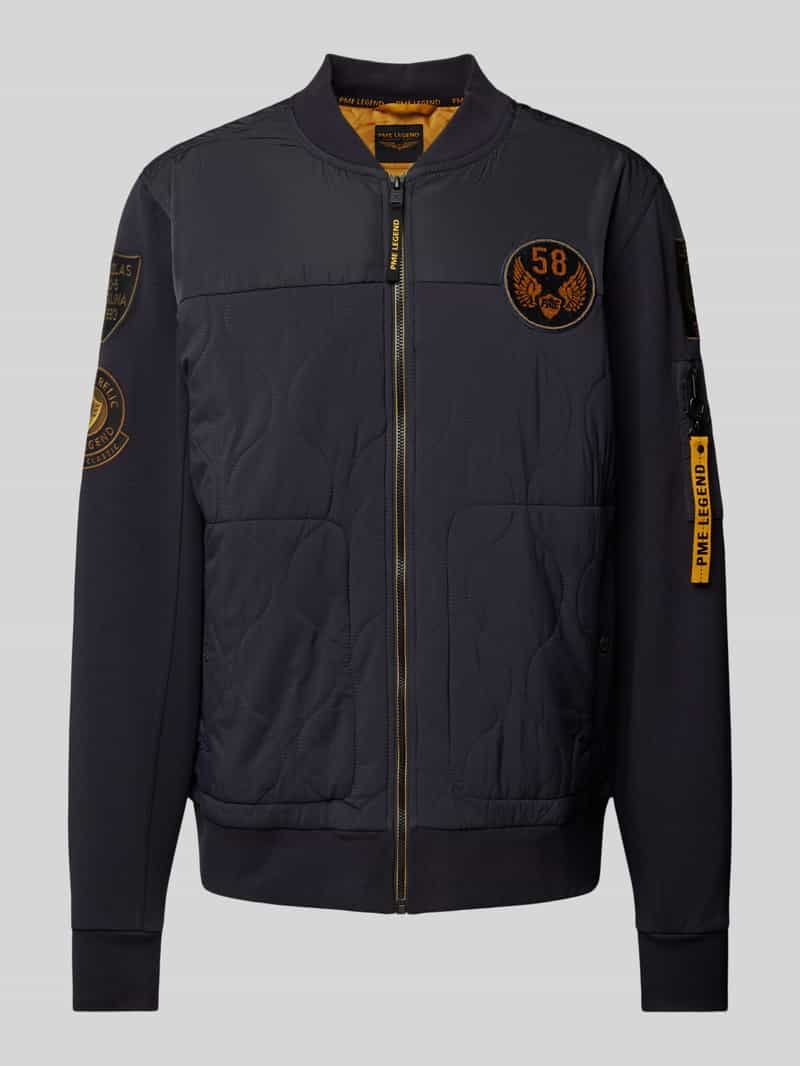 PME Legend Gewatteerd jack met badges