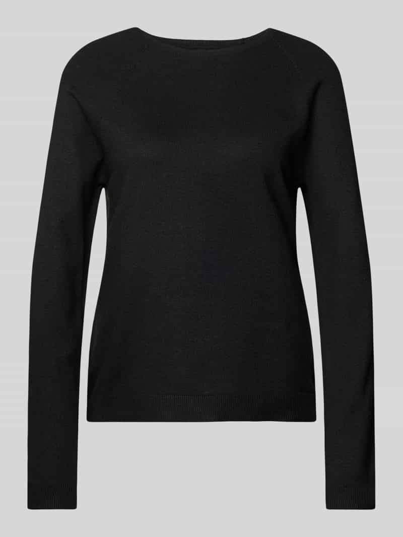 Pieces Regular fit gebreide pullover met extra brede schouders model 'BREE'