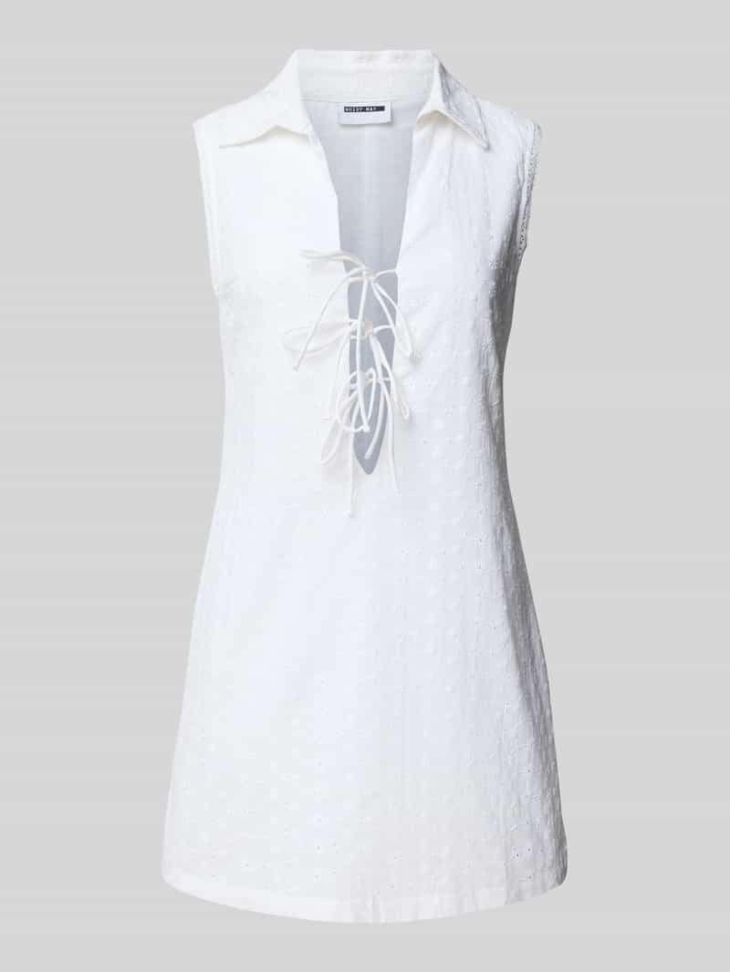 Noisy May Mini-jurk met broderie anglaise model 'SOMMER'