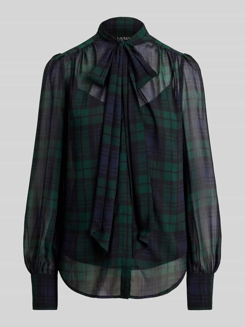 Lauren Ralph Lauren Loose fit blouse met lange mouwen met all-over motief