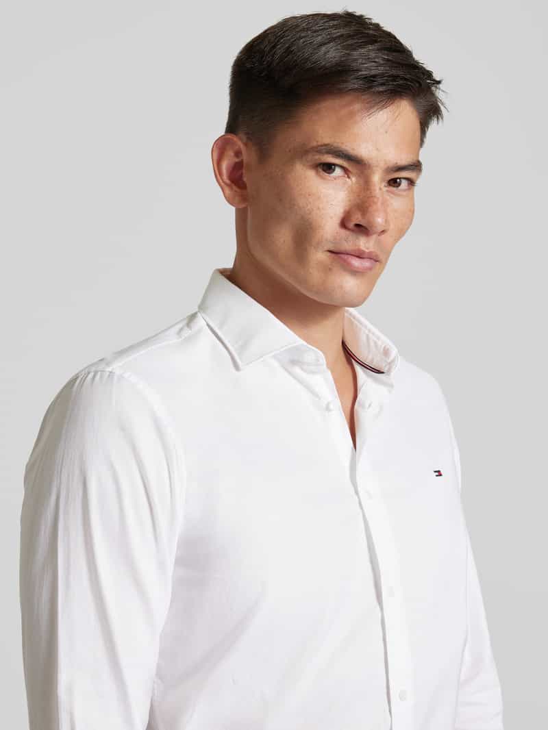 Tommy Hilfiger Tailored Slim fit zakelijk overhemd met knoopsluiting