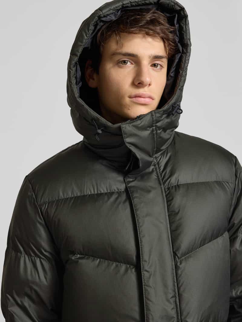 Marc O'Polo DENIM Regular fit donsjack met tunnelkoord in de taille