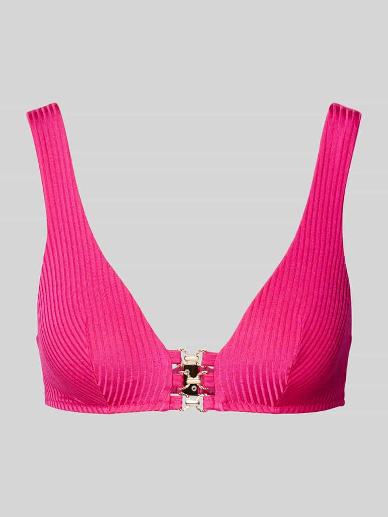 MARIE JO Bikinitop met structuurmotief model 'EMLY'
