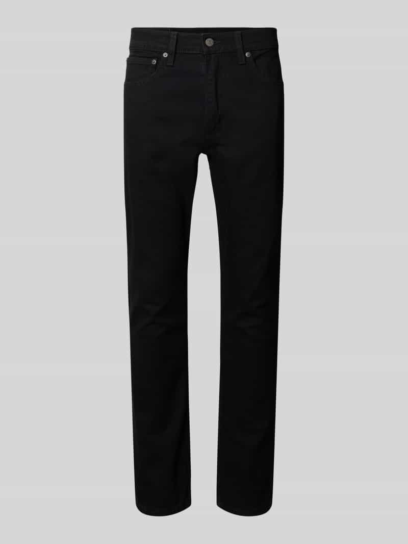 Levi's Slim fit jeans van katoenmix met logopatch model '515'