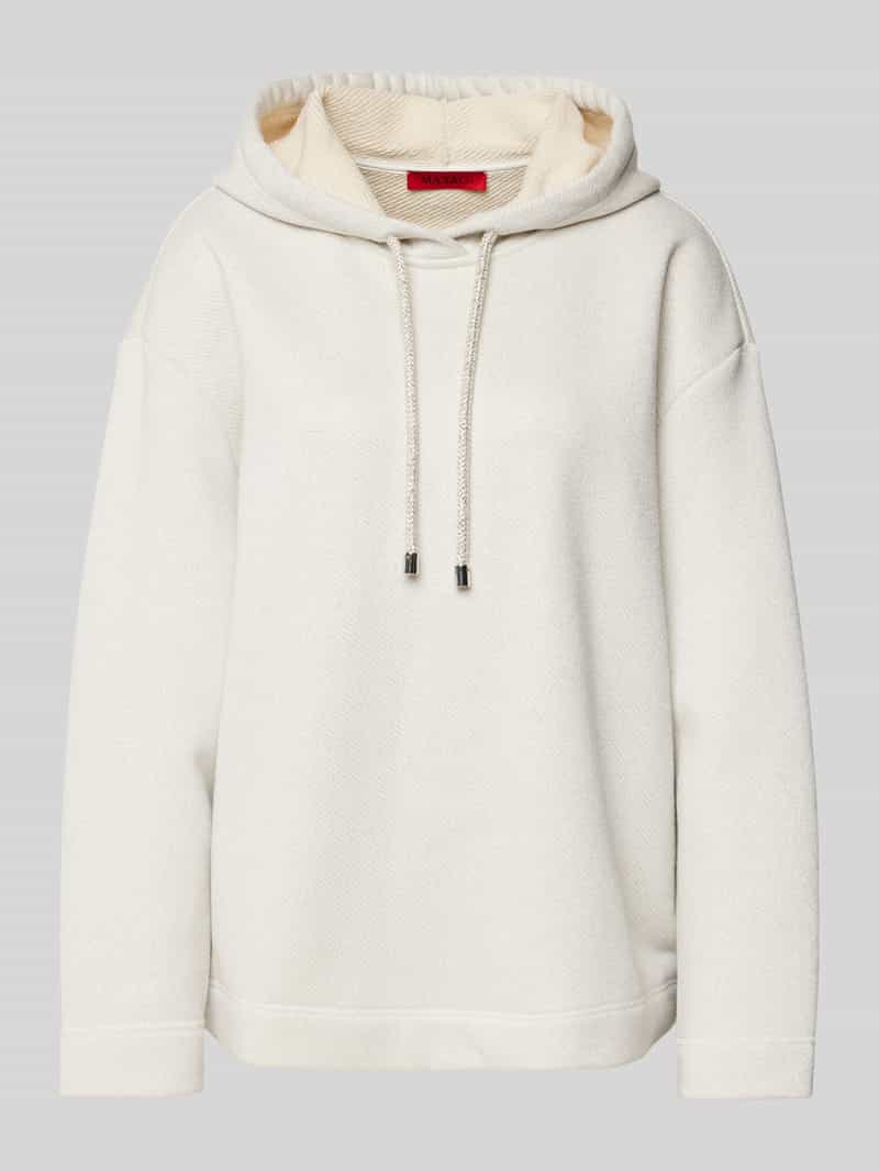 MAX&Co. Hoodie met extra brede schouders model 'FIORIRE'