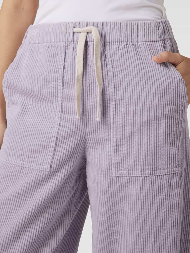 Opus Corduroy broek met opgestikte zakken model 'Malpi'