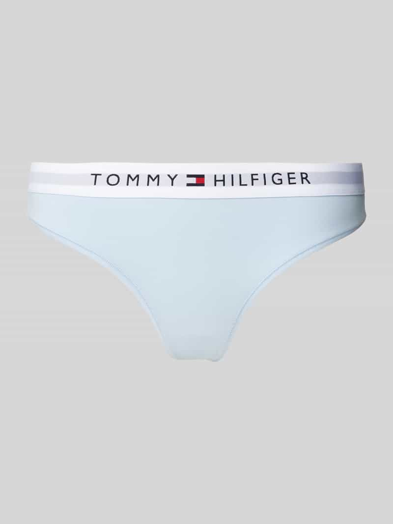 Tommy Hilfiger String met elastische band en labeldetail