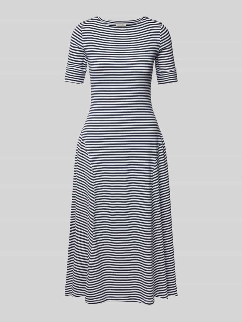 Midi-jurk met halflange mouwen