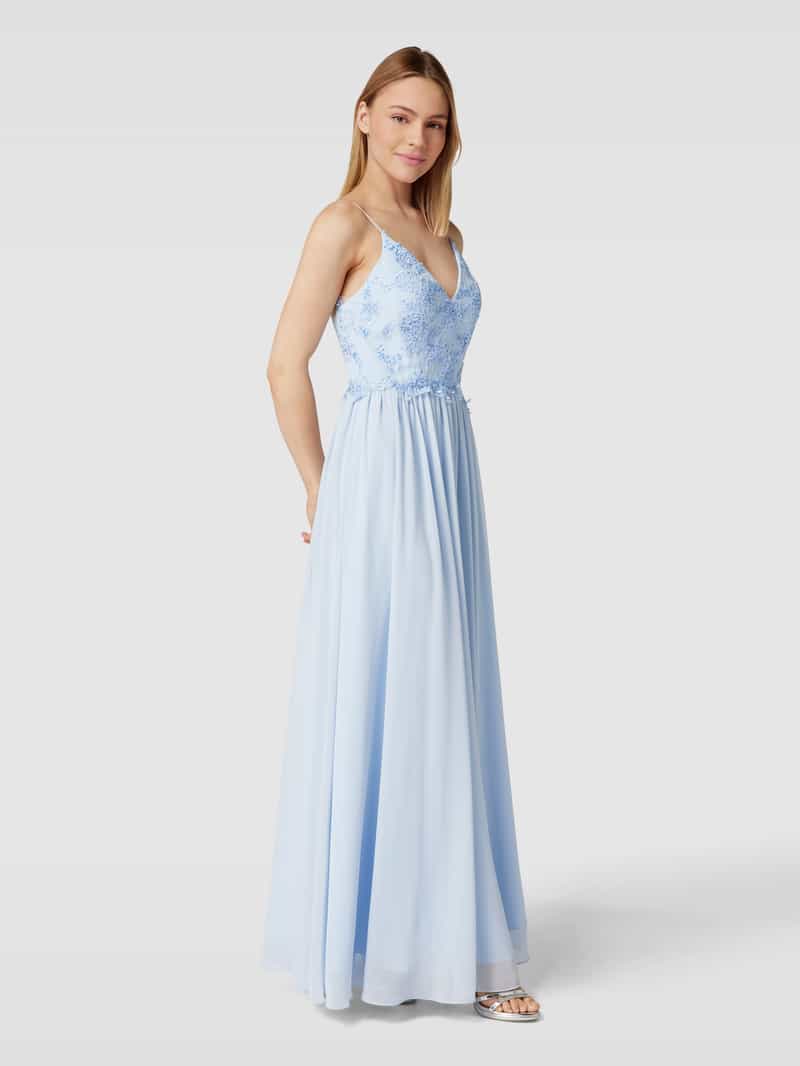 Avondjurk met siergarnering Mascara