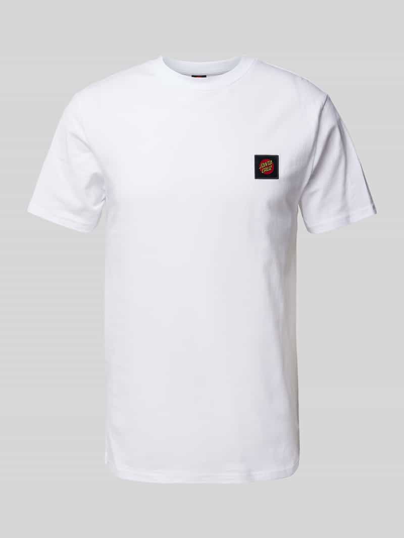 Santa Cruz T-shirt met labeldetail