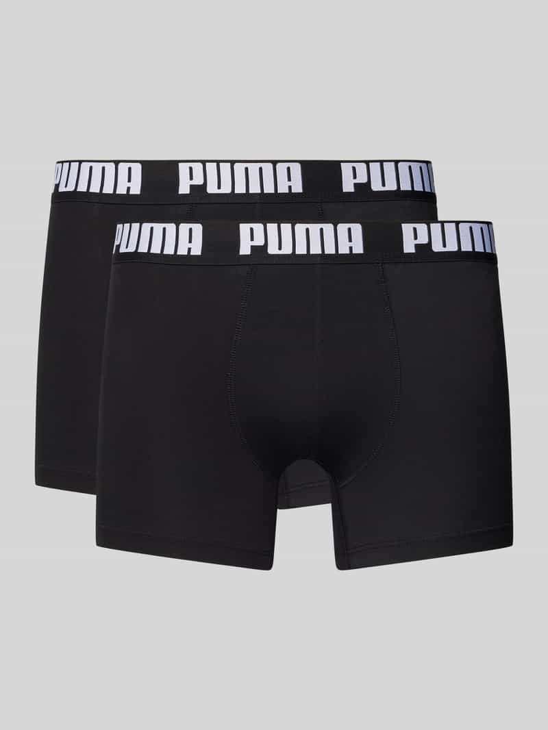 Puma Boxershort met labeldetail in een set van 2 stuks