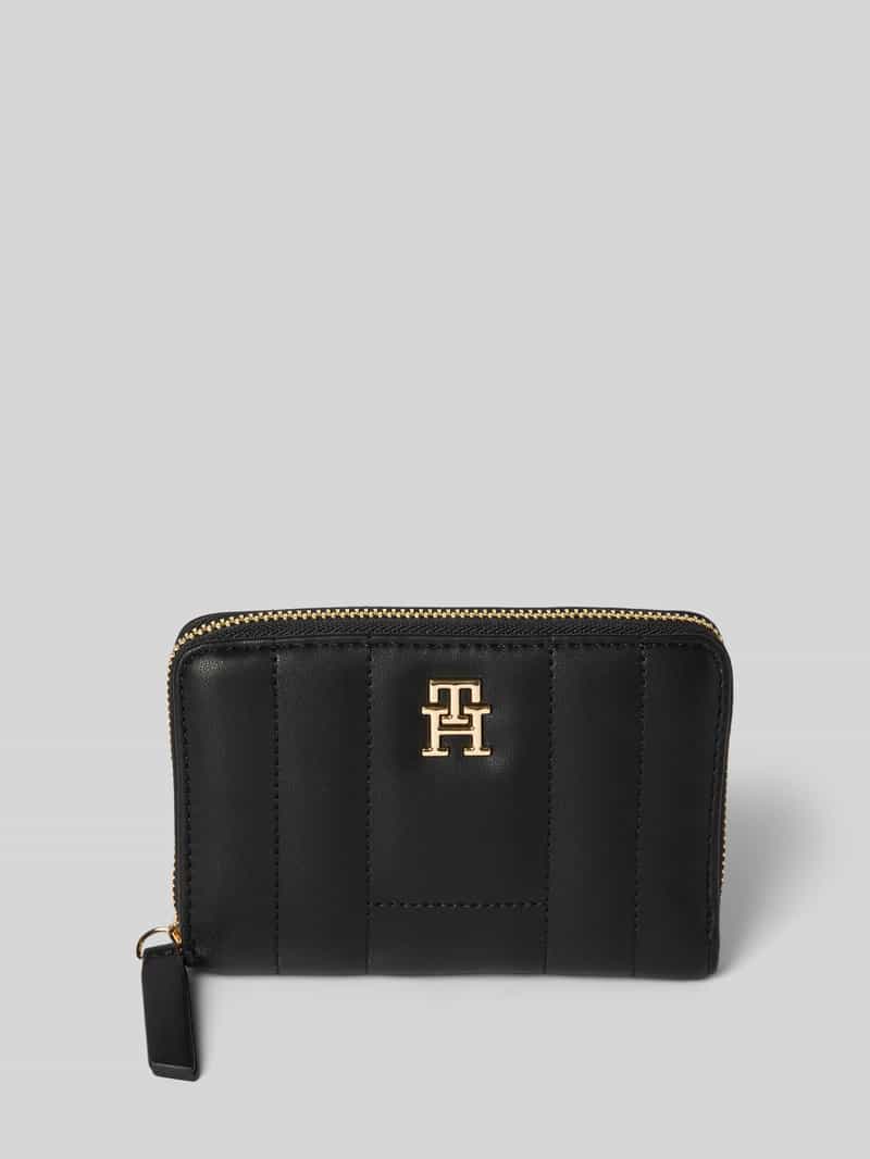 Tommy Hilfiger Portemonnee met doorgestikte naden