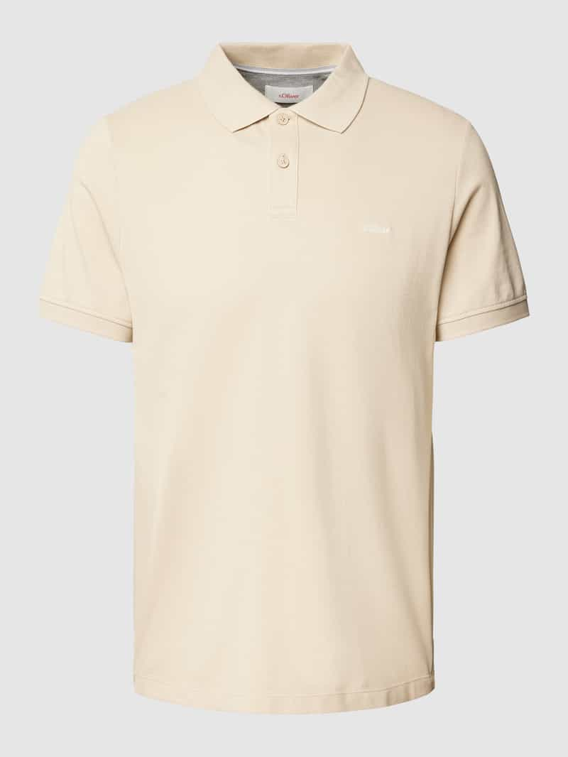 S.Oliver RED LABEL Poloshirt met labelstitching