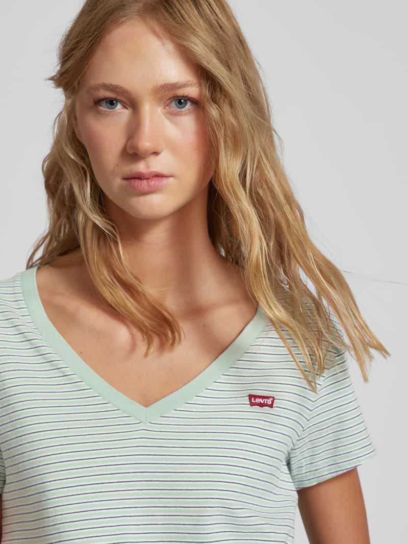 Levi's T-shirt met labeldetail
