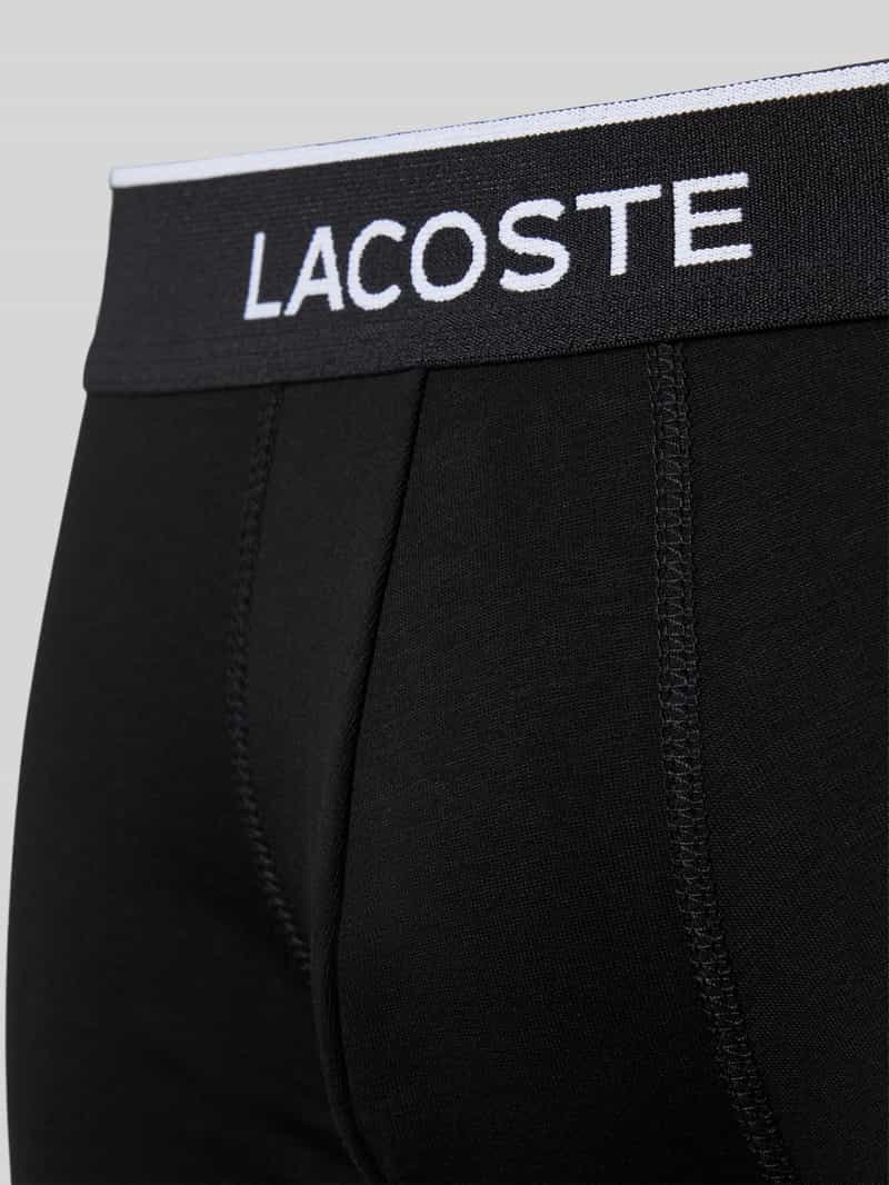 Lacoste Regular fit boxershort van katoenmix in een set van 3 stuks