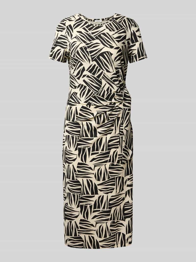 s.Oliver RED LABEL Jersey jurk van katoenmix
