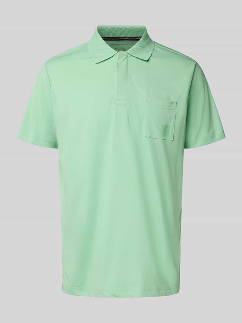 Lerros Regular fit poloshirt met borstzak